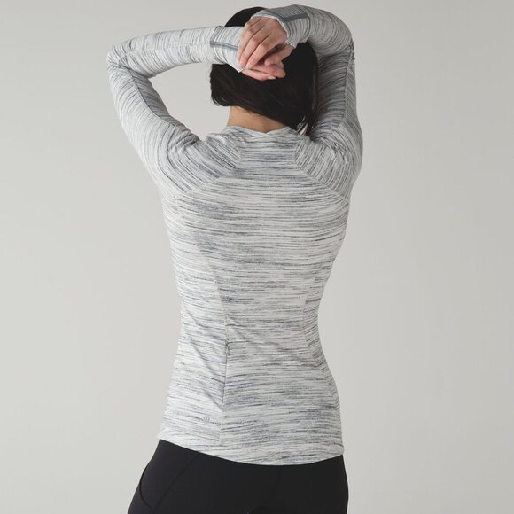 Lululemon Runderful Long Sleeve- Athletic Long Sleeve Top- Size 6 - Picture 11 of 15